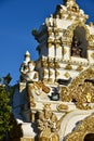 Detail of the architecture of the temple Sao Inthakin complex of Wat Chedi Luang Worawihan, Chiang Mai Ã¢â¬â Thailand